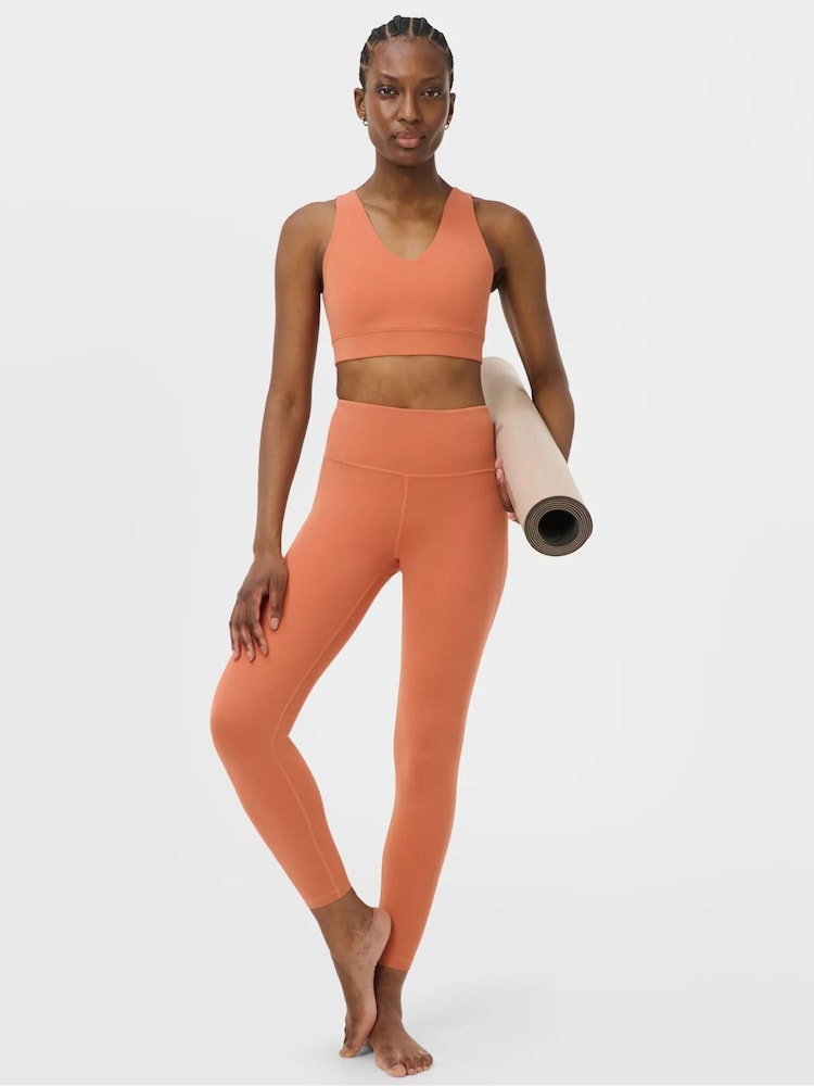 Sweaty Betty Orange Ultimate Studio Voop Bra - Image 2 of 7 Sweaty Betty Orange Ultimate Studio Voop Bra - Image 2 of 7