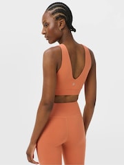 Sweaty Betty Orange Ultimate Studio Voop Bra - Image 3 of 7