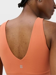 Sweaty Betty Orange Ultimate Studio Voop Bra - Image 5 of 7