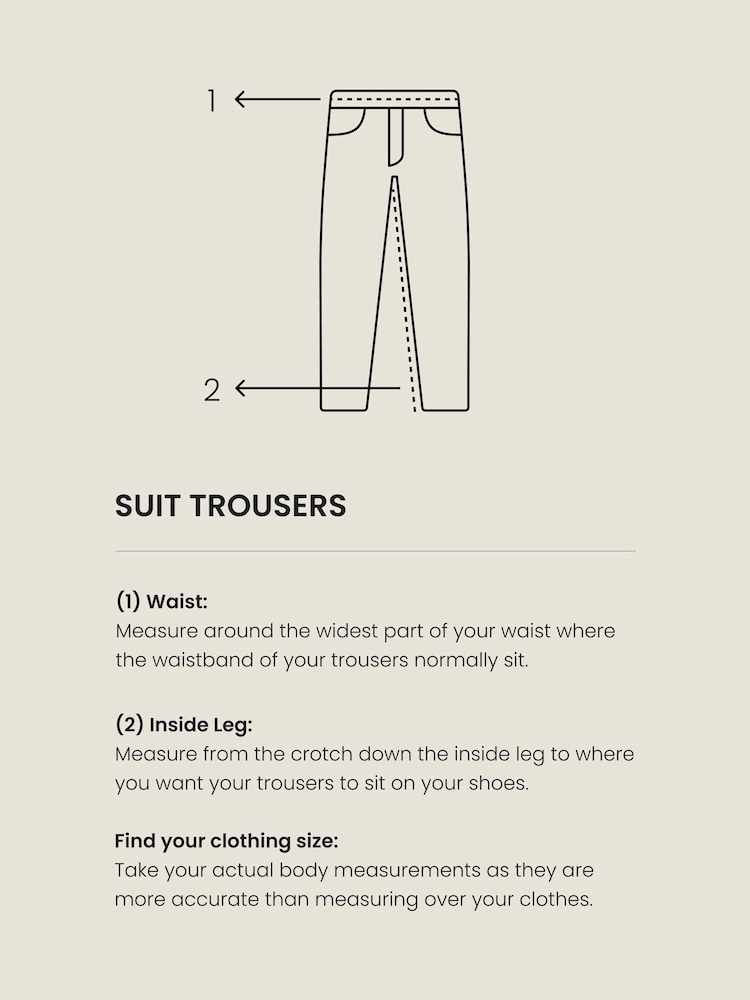 Charcoal Grey Slim Fit Morning Suit: Trousers - Image 7 of 7