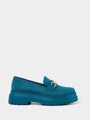 Joe Browns Blue Darcie Chunky Loafers - Image 1 of 4