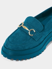 Joe Browns Blue Darcie Chunky Loafers - Image 4 of 4