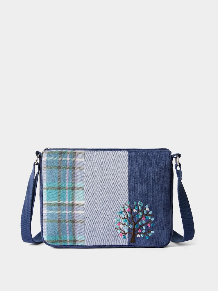 Joe Browns Blue Rooted In Nature Cross-Body Bag - Image 2 of 5 Joe Browns Blue Rooted In Nature Cross-Body Bag - Image 2 of 5