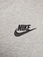 Nike Grey Club Cropped Sleeveless Top - Image 5 of 5