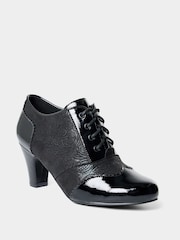 Joe Browns Black Secret Whispers Lace Up Shoes - Image 3 of 5