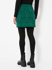 Joe Browns Green Grace Printed Skirted Leggings - Image 3 of 5