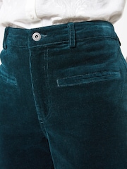 Joe Browns Green Indie Cord Wide Leg Trousers - Image 2 of 5