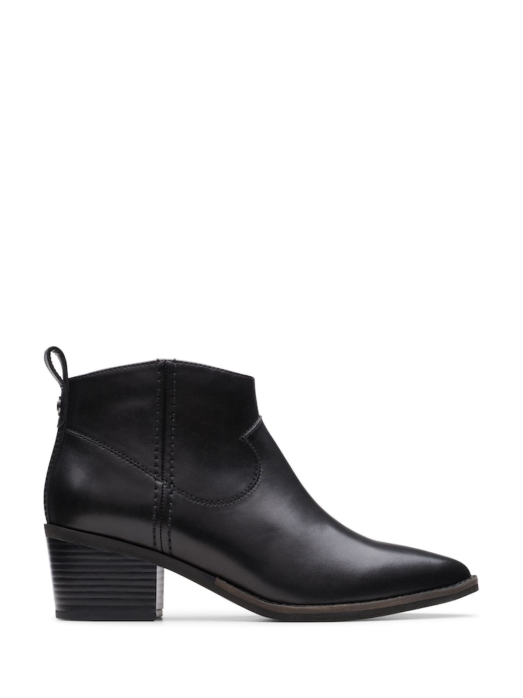 Clarks Black Morzine Sky Boots - Image 1 of 7