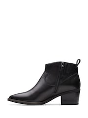 Clarks Black Morzine Sky Boots - Image 2 of 7