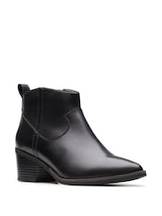 Clarks Black Morzine Sky Boots - Image 3 of 7