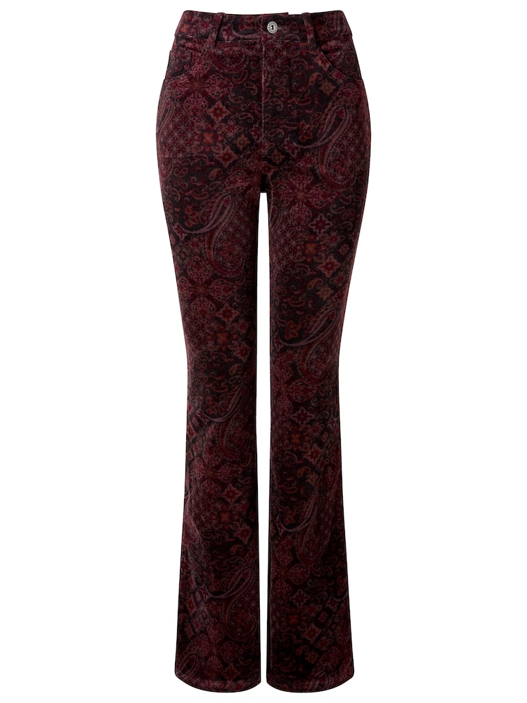 Joe Browns Brown Printed Moleskin Trousers - Image 7 of 7 Joe Browns Brown Printed Moleskin Trousers - Image 7 of 7