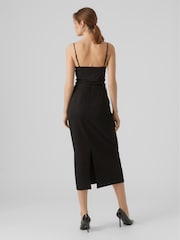 VERO MODA Black Tailored Smart Midi Skirt - Image 4 of 6