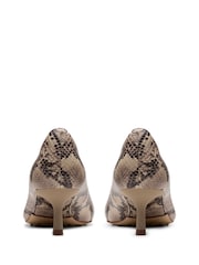 Clarks Grey Leather Adela Court Shoes - Image 5 of 7
