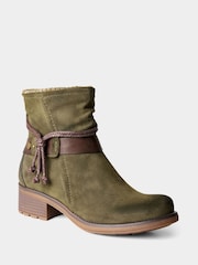 Joe Browns Green Autumn Days Ankle Boots - Image 3 of 6