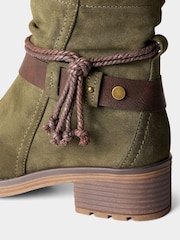 Joe Browns Green Autumn Days Ankle Boots - Image 5 of 6