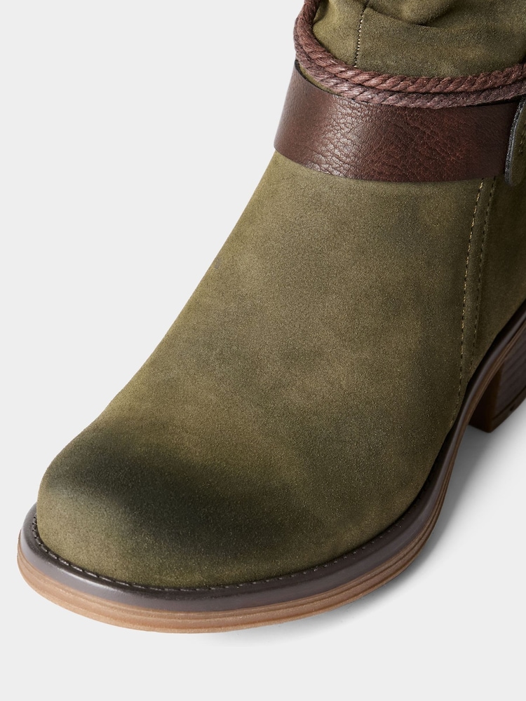 Joe Browns Green Autumn Days Ankle Boots - Image 6 of 6 Joe Browns Green Autumn Days Ankle Boots - Image 6 of 6