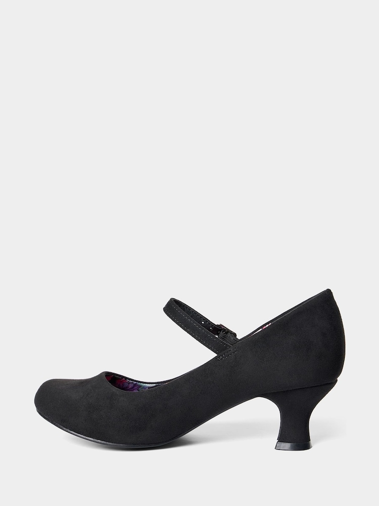 Joe Browns Black Lady Lou Mary Jane Shoes - Image 2 of 5