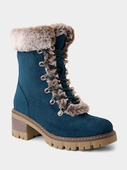 Joe Browns Blue Alpine Escape Ankle Boots - Image 3 of 6