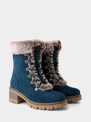 Joe Browns Blue Alpine Escape Ankle Boots - Image 4 of 6