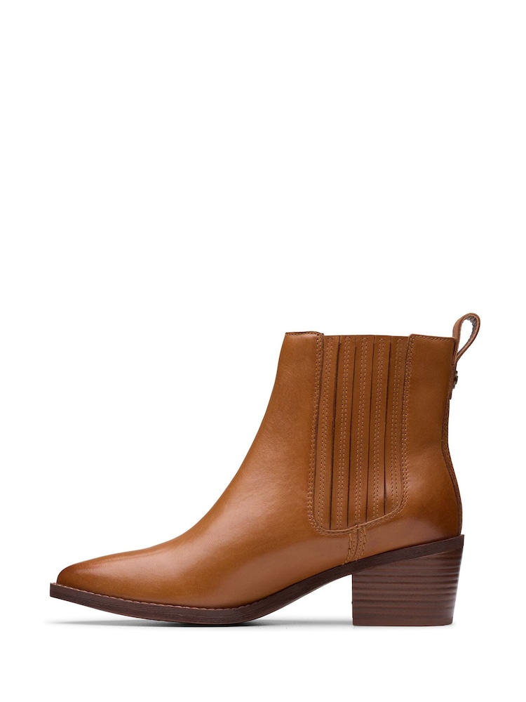 Clarks Brown Morzine Top Boots - Image 2 of 7
