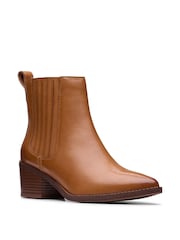 Clarks Brown Morzine Top Boots - Image 3 of 7