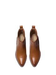 Clarks Brown Morzine Top Boots - Image 6 of 7