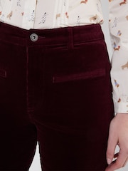 Joe Browns Red Indie Cord Wide Leg Trousers - Image 2 of 5