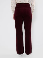 Joe Browns Red Indie Cord Wide Leg Trousers - Image 4 of 5