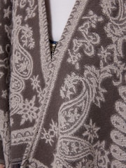 Joe Browns Grey Aurelia Paisley Wrap Cover-Up - Image 4 of 6