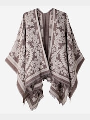 Joe Browns Grey Aurelia Paisley Wrap Cover-Up - Image 6 of 6