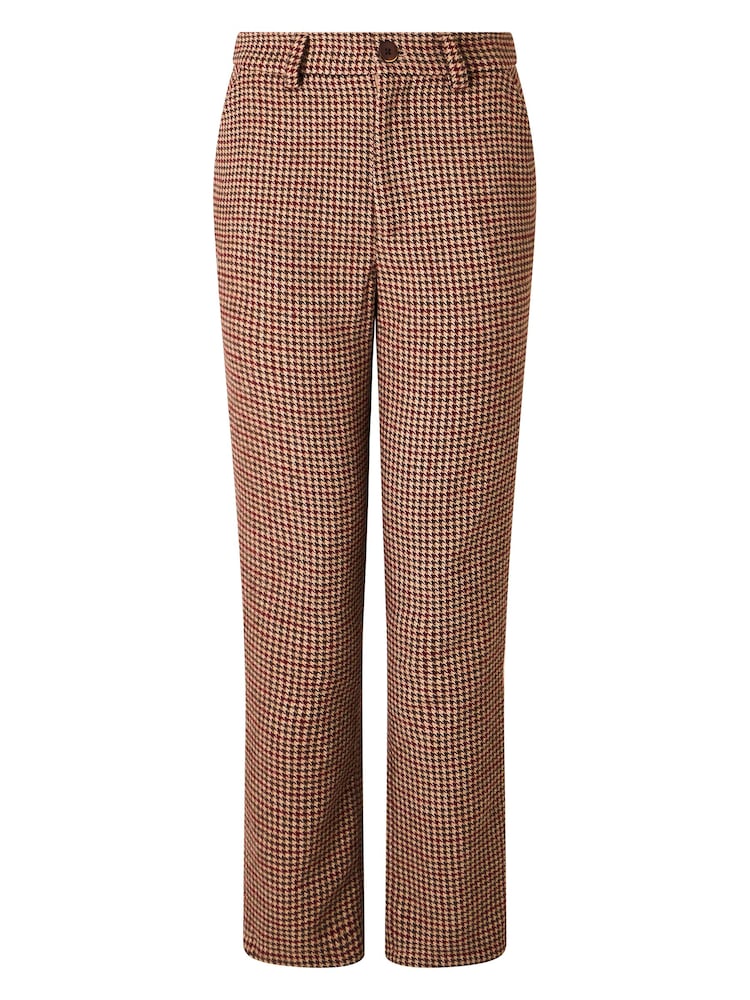 Pantalons de cigarette à carreaux Joe Browns Lola - Image 6 de 6