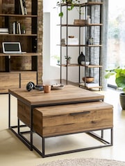 Dark Bronx Nest of 2, Rectangular Coffee Table - Image 1 of 9