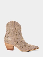 Zlatno - Joe Browns Shooting Star Western Ankle Boots - Slika 1 od 5