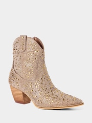 Zlatno - Joe Browns Shooting Star Western Ankle Boots - Slika 3 od 5