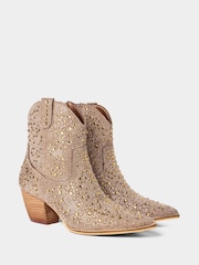 Zlatno - Joe Browns Shooting Star Western Ankle Boots - Slika 4 od 5