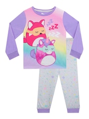 Character Purple Squishmallows Long Leg Pyjamas - Image 1 of 8