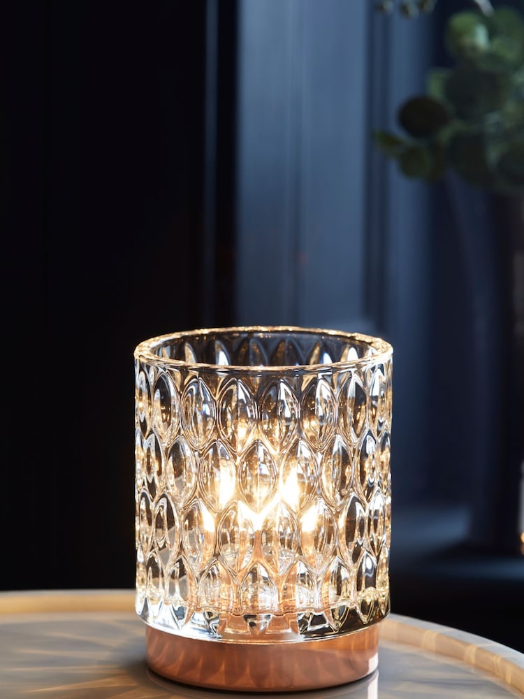 Copper Cleo Touch Table Lamp - Image 1 of 7