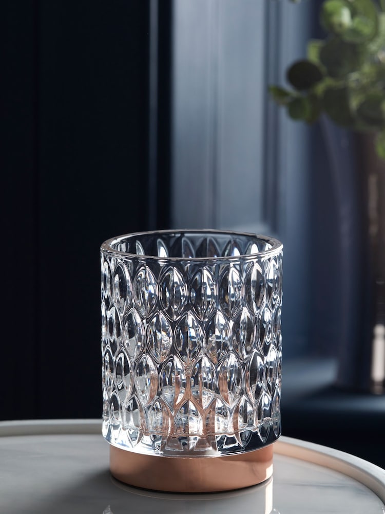 Copper Cleo Touch Table Lamp - Image 2 of 7