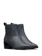 Clarks Pewter Morzine Top Boots - Image 4 of 7