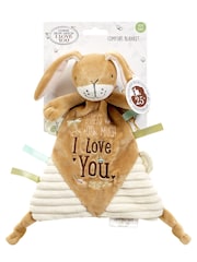 Rainbow Designs Natural Guess How Much I Love You Rattle And Comfort Toy - Image 2 of 4
