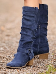 Joe Browns Blue Woodlands Way Knee High Boots - Image 1 of 8