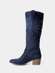 Joe Browns Blue Woodlands Way Knee High Boots - Image 7 of 8