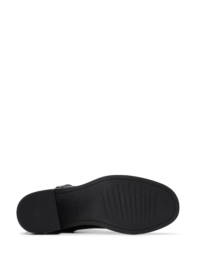 Clarks Black Leather Chamberly Trim Boots - Image 7 of 7