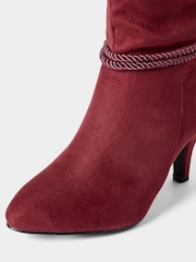 Joe Browns Red Looking Good Slouchy Boots - Image 5 of 6