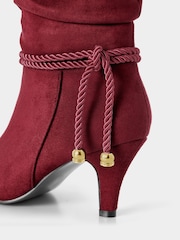 Joe Browns Red Looking Good Slouchy Boots - Image 6 of 6
