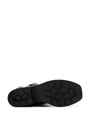Clarks Black Leather Rebelle Long Boots - Image 7 of 7