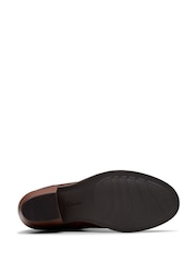 Clarks Brown Standard Fit (F) British Neva Western Buckle Boots - Image 7 of 7