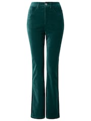 Zaļš - Joe Browns Luxurious Bootcut Moleskin Trousers - Attēls 5 no 5