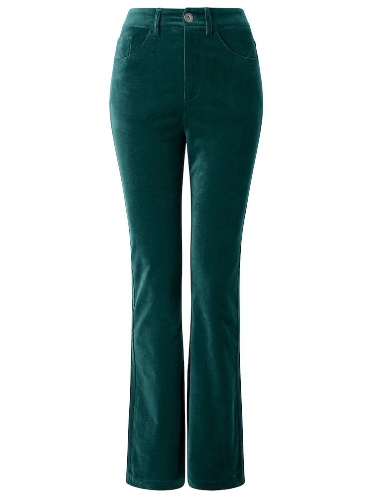 Zaļš - Joe Browns Luxurious Bootcut Moleskin Trousers - Attēls 5 no 5
