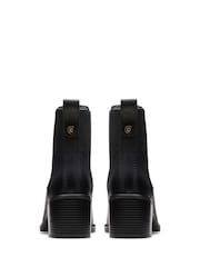 Negru - Cizme din piele Clarks Chamberly Top - Image 5 of 7